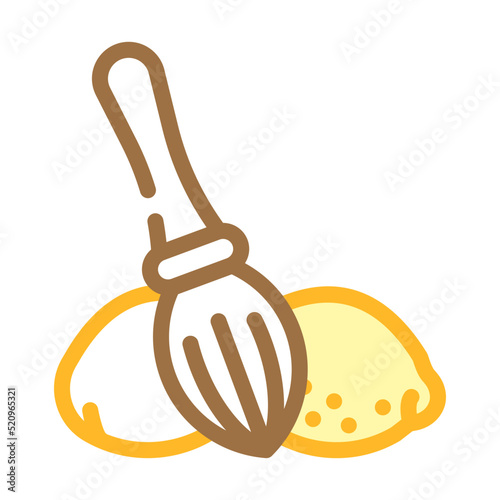 manual lemon squeezer color icon vector. manual lemon squeezer sign. isolated symbol illustration