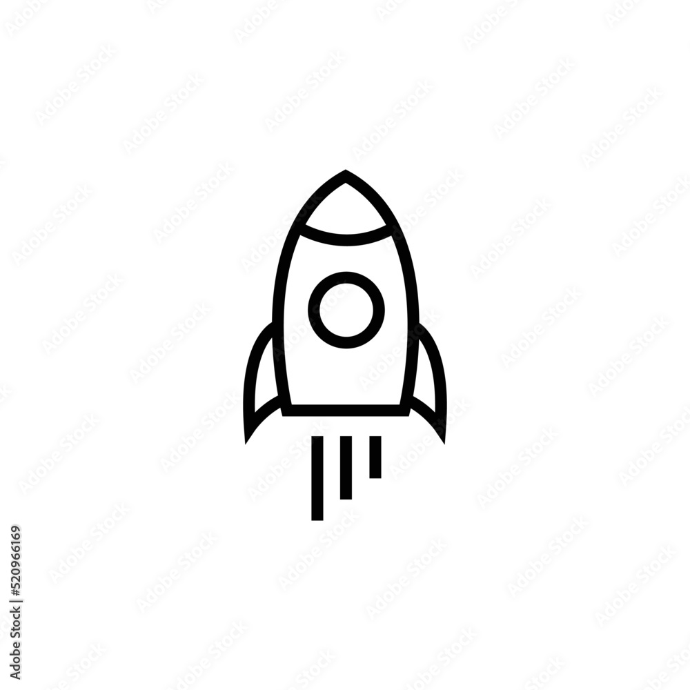 Startup business strategy icon Startup business strategy icon