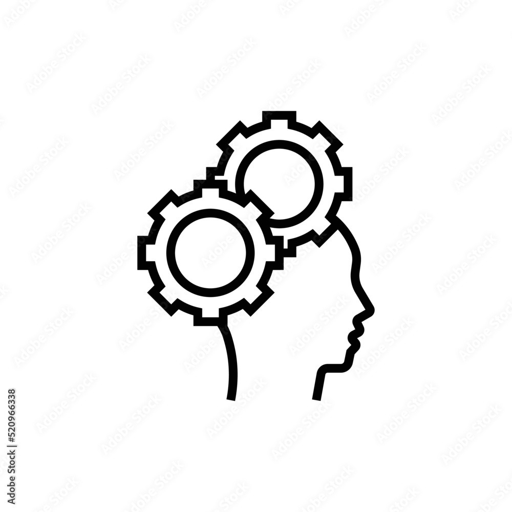 Startup business strategy icon