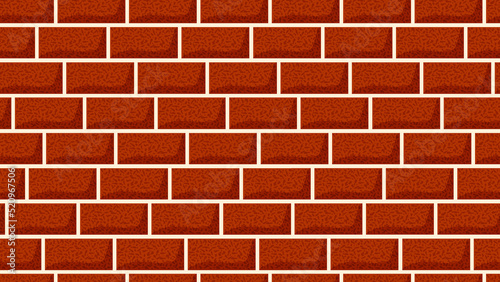 Seamless red brick wall © Олена Шеленкова