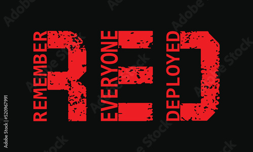 Red - Remember Everyone Deployed