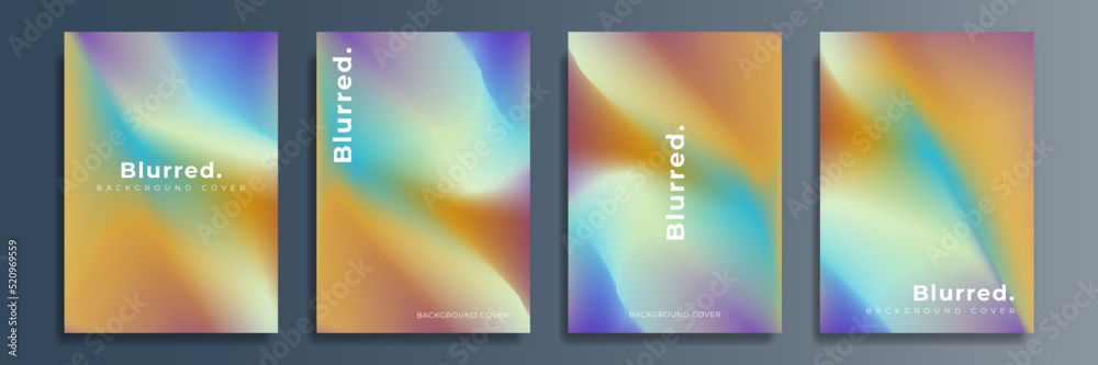 Modern abstract covers set, minimal covers design. Colorful geometric background, vector illustration.