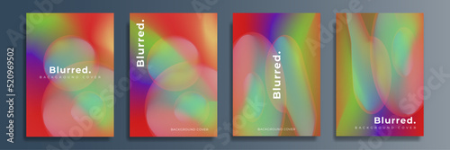 Modern abstract covers set, minimal covers design. Colorful geometric background, vector illustration.