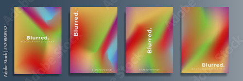 Modern abstract covers set, minimal covers design. Colorful geometric background, vector illustration.