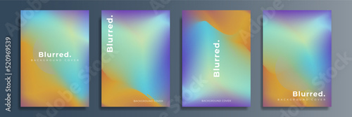 Modern abstract covers set, minimal covers design. Colorful geometric background, vector illustration.