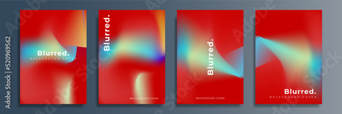 Modern abstract covers set, minimal covers design. Colorful geometric background, vector illustration.