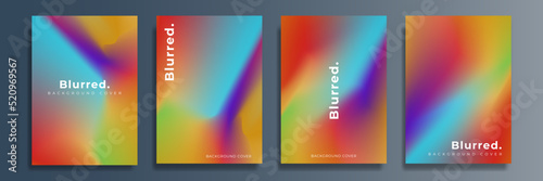 Modern abstract covers set, minimal covers design. Colorful geometric background, vector illustration.