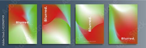 Bundle set of bright vector colorful watercolor background for poster or brochure cover design