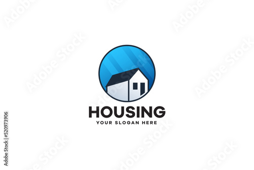 Tableau sur toile House Logo