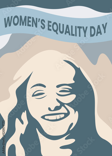 Illustration vector graphic of women's equality day