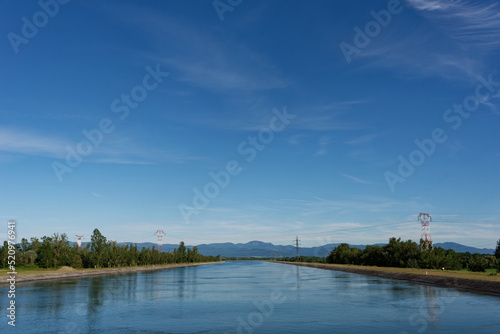 Deutschland - Baden-Württemberg - Breisach - Rhein - Staustufe photo