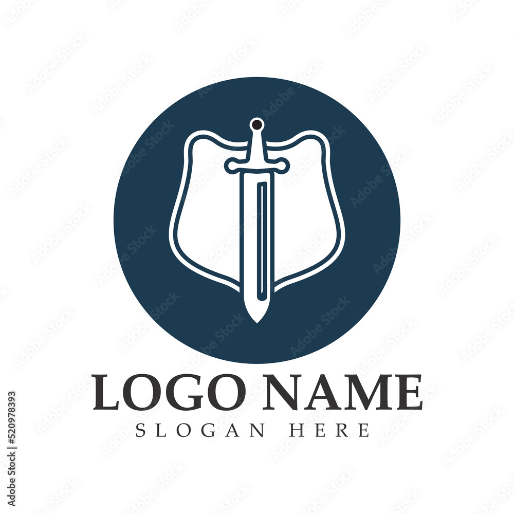The winged sword with shield vector icon illustration design vector. The winged sword with shield vector icon illustration design vector.