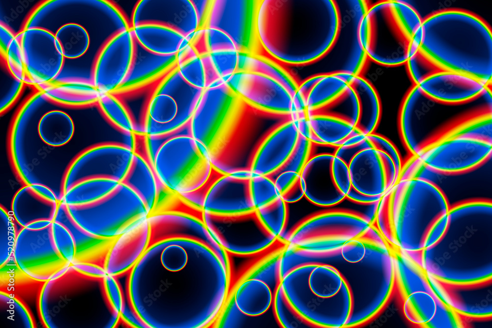 Abstract round colorful rainbow background Abstract round colorful rainbow background