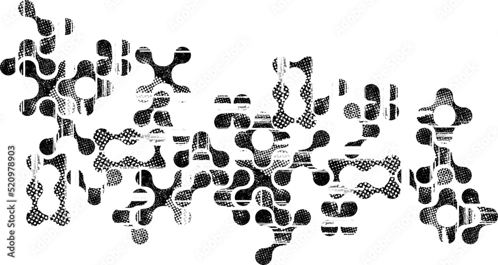 Glitch distorted geometric shape . Noise destroyed logo . Trendy defect error shapes . Glitched frame .Grunge textured . Distressed effect .Vector shapes with a halftone dots screen print texture. Glitch distorted geometric shape . Noise destroyed logo . Trendy defect error shapes . Glitched frame .Grunge textured . Distressed effect .Vector shapes with a halftone dots screen print texture.