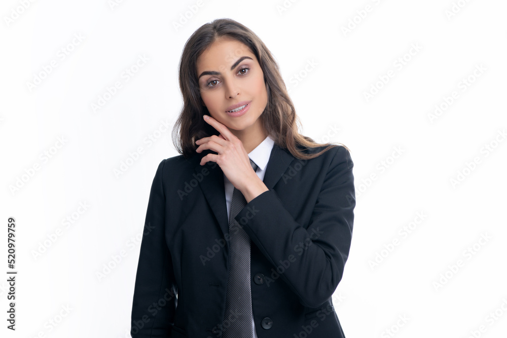 Female student, young teacher. Elegant young businesswoman on white studio background. Portrait of a beautiful business woman. Female student, young teacher. Elegant young businesswoman on white studio background. Portrait of a beautiful business woman.