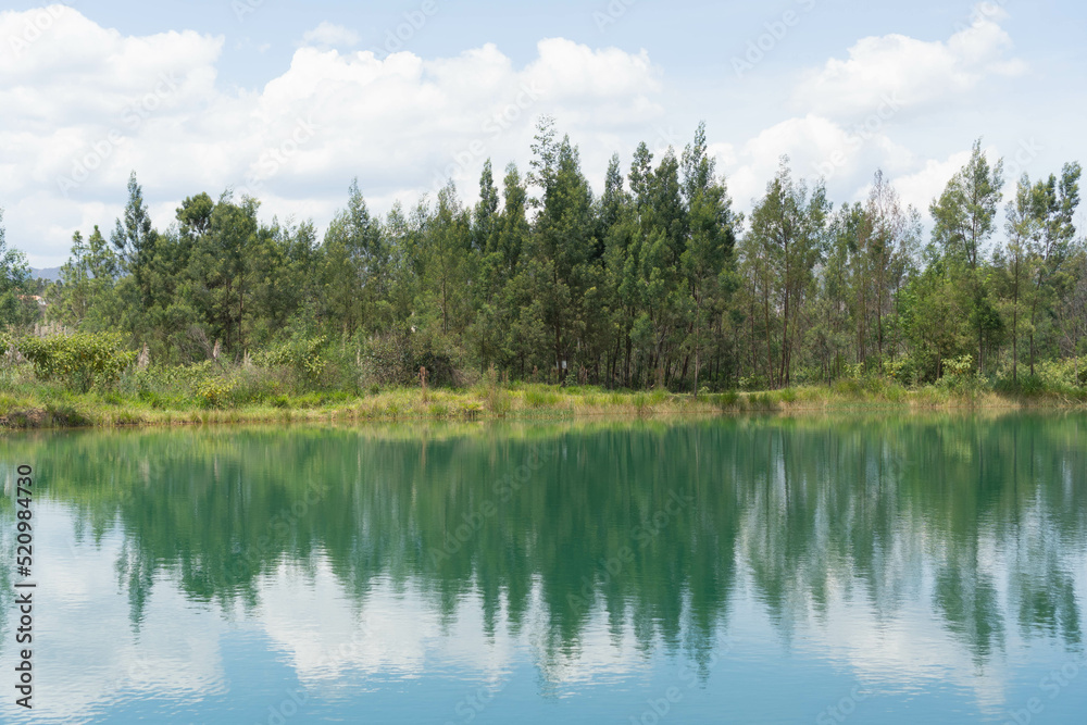 blue wells in villa de leyva colombia