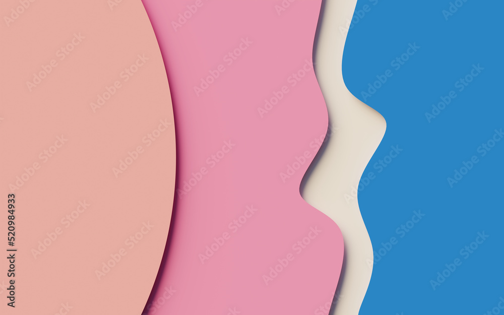 Triptych background with soft curves and shadows and pastel colors with copy space. Triptych background with soft curves and shadows and pastel colors with copy space.