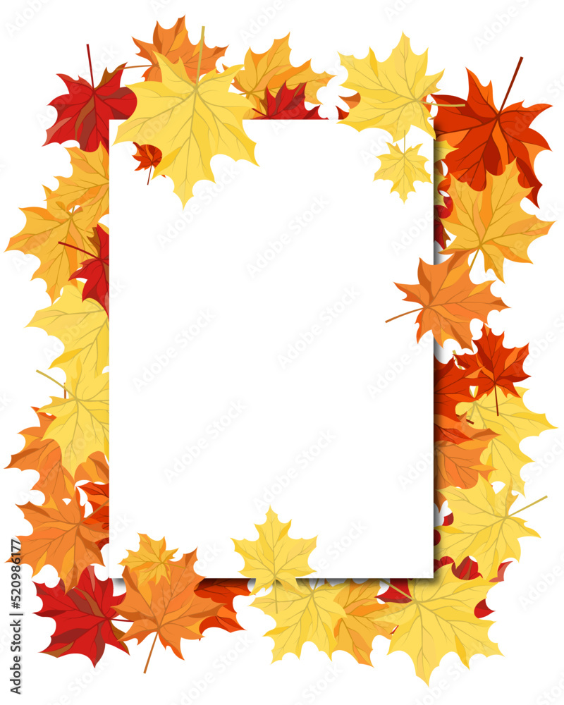 Fototapeta premium Autumn Frame