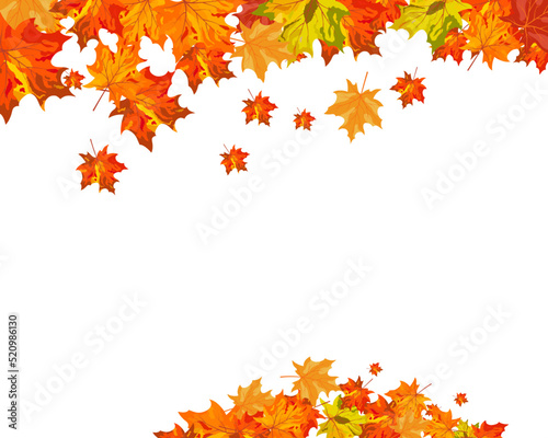 Autumn Leaves Border