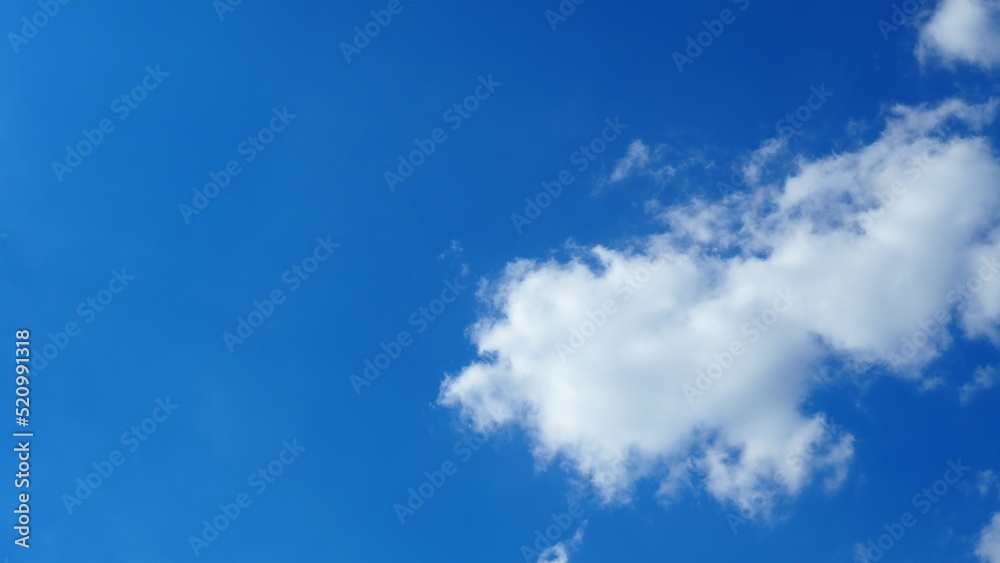 background clouds in a blue sky on a clear sunny day background clouds in a blue sky on a clear sunny day