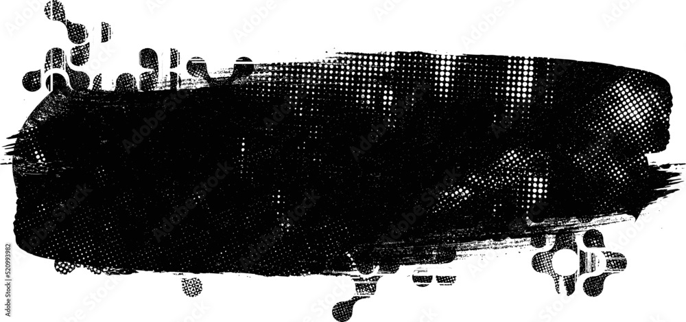 Glitch distorted geometric shape . Noise destroyed logo . Trendy defect ...