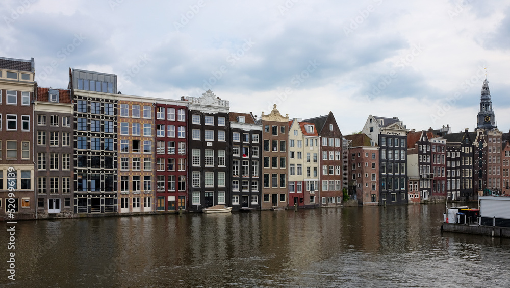 A view of Amsterdam city