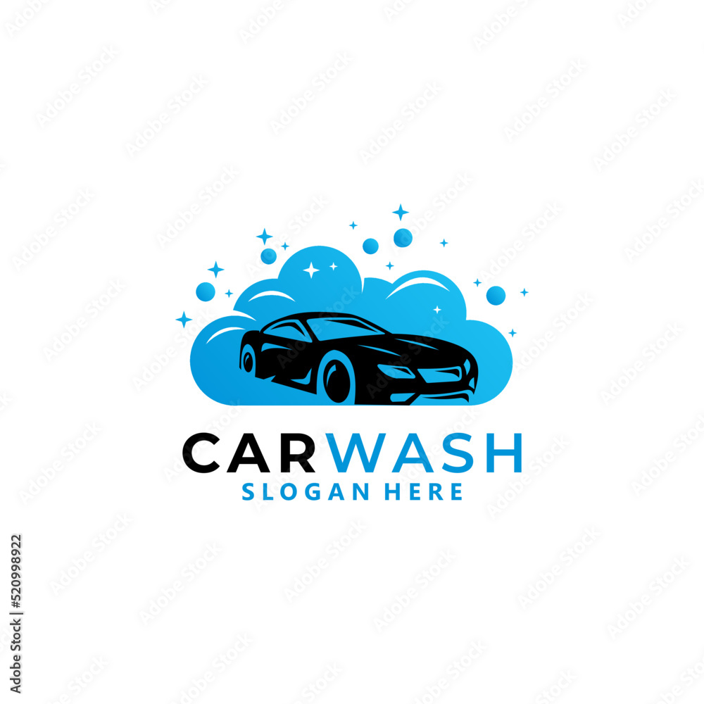 car wash logo vector design template car wash logo vector design template