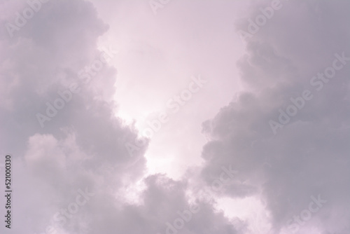 Dramatic scene of clouds in sky.