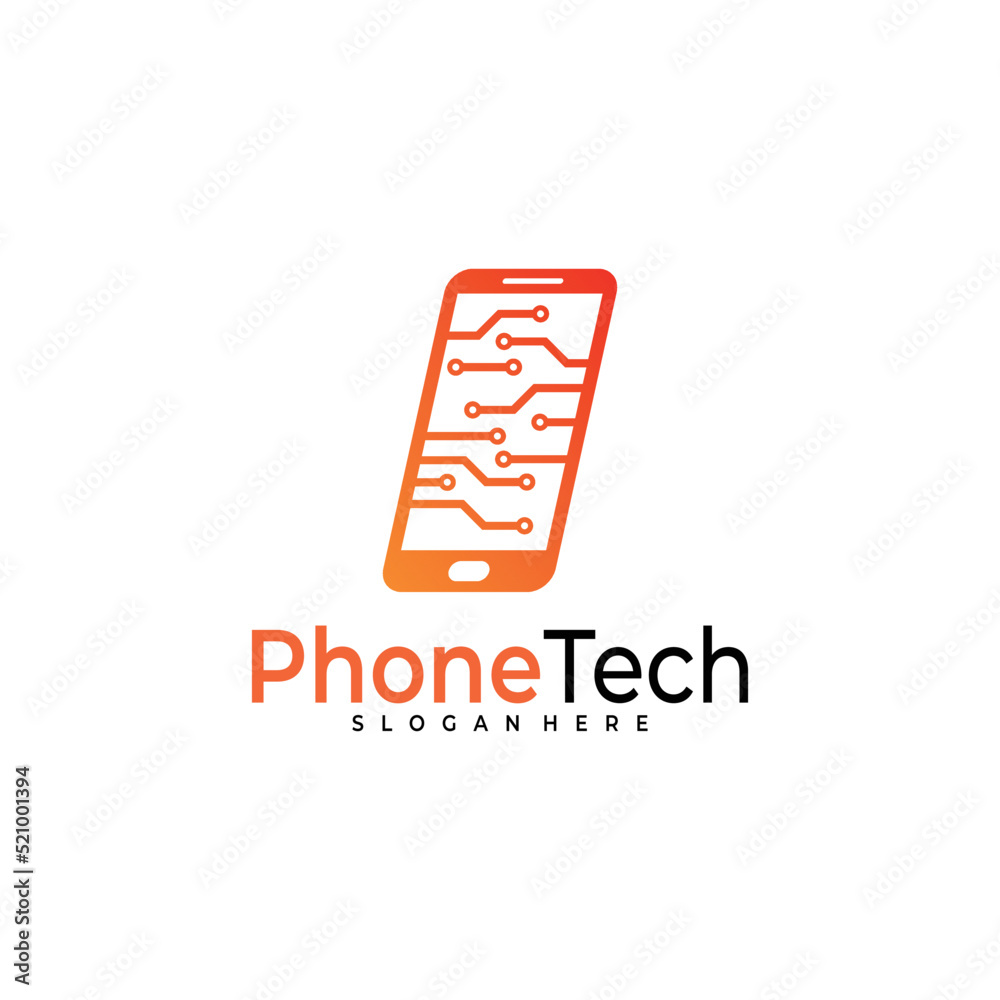 phone logo vector design template phone logo vector design template
