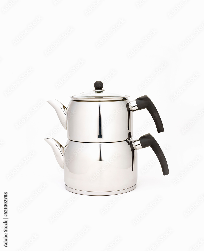 Traditional Turkish style stainless steel teapot Traditional Turkish style stainless steel teapot