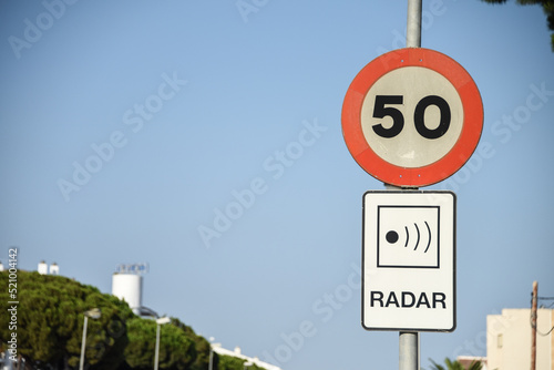 limitation vitesse radar circulation 50 flash