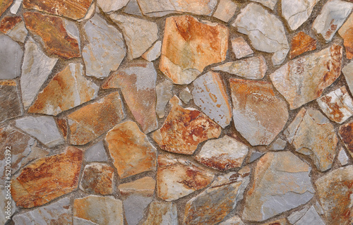 Textura de superfície de pedaços irregulares de pedra de xisto photo