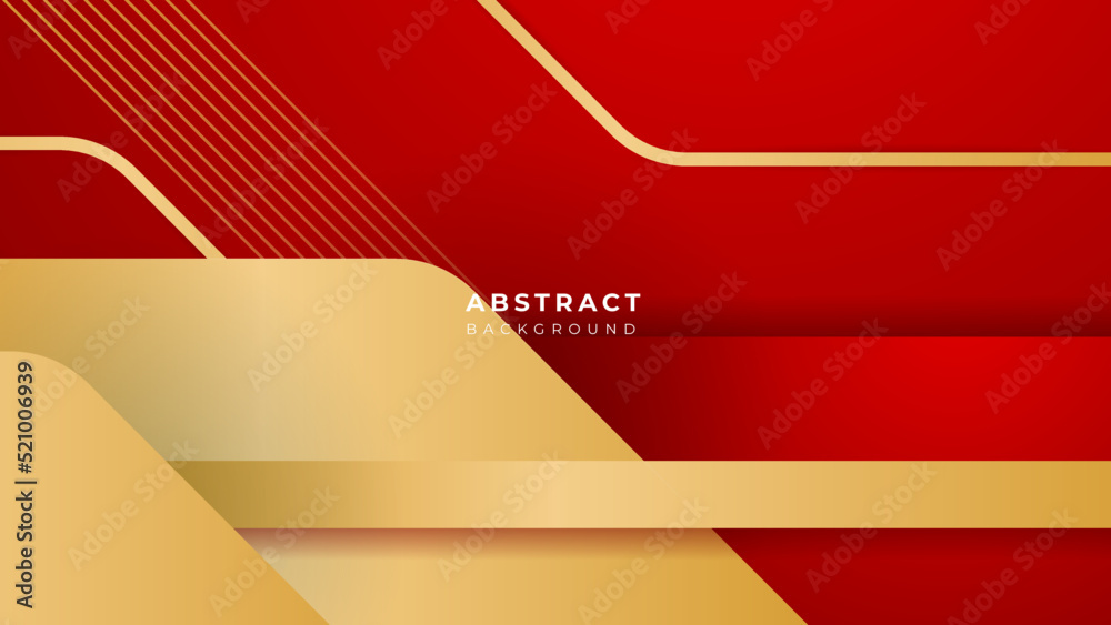 Modern red and gold luxury abstract background Modern red and gold luxury abstract background