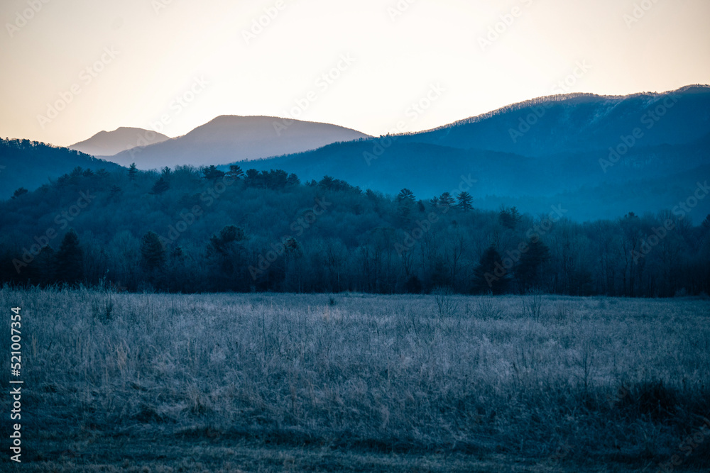 Fototapeta premium fog in the mountains