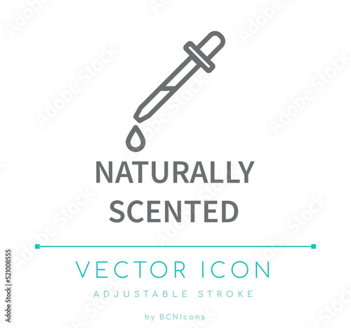 Naturally Scented Line Icon