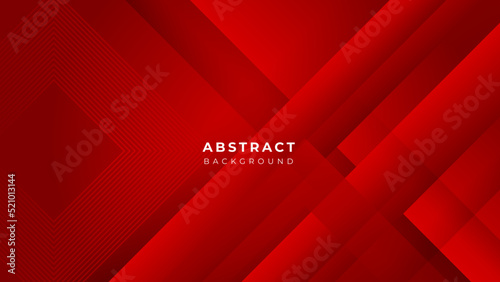 Abstract red vector background with stripes