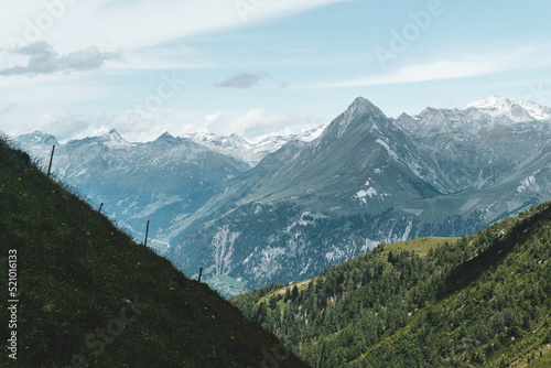 Wallpaper Mural swiss mountains in the summer Torontodigital.ca
