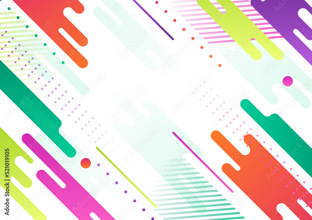 Abstract creative shape colorful design background Abstract creative shape colorful design background