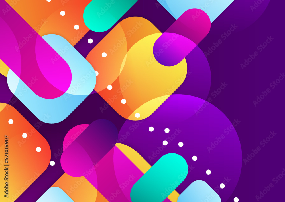 Modern geometric element colorful design background Modern geometric element colorful design background