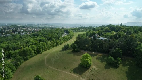 Aerial Stuttgart, Feuerbacher Heide, Townpark photo