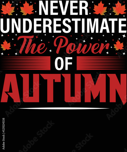 never underestimate the power of autumn