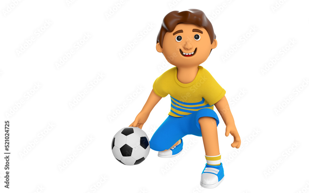 3d child illustration for composition 3d child illustration for composition