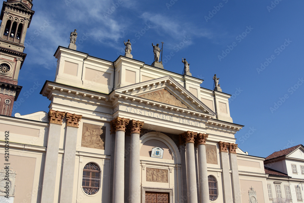 the Cathedral of Saints Peter and Mark is the cathedral of Alexandria in Piazza Giovanni XXIII