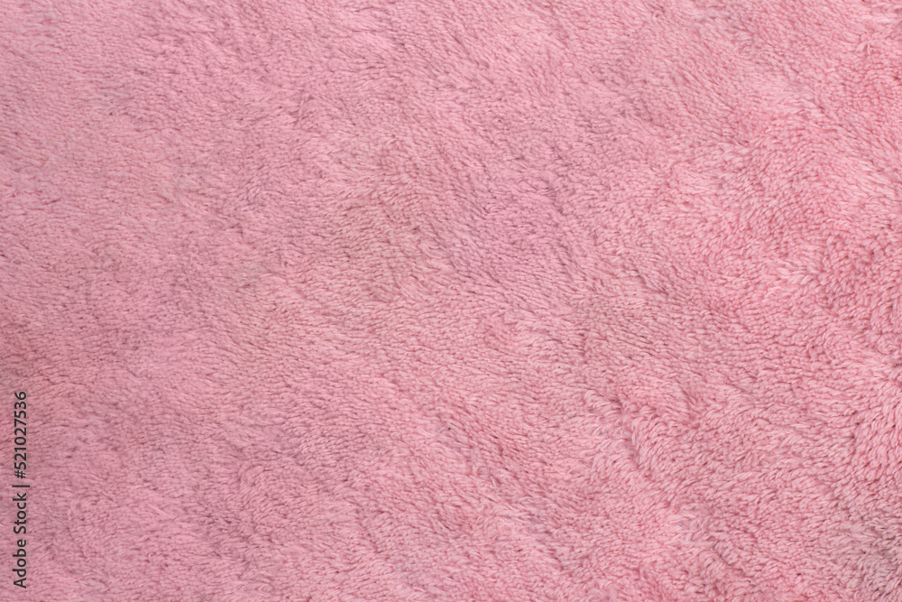 Fototapeta premium Texture of pink carpet background