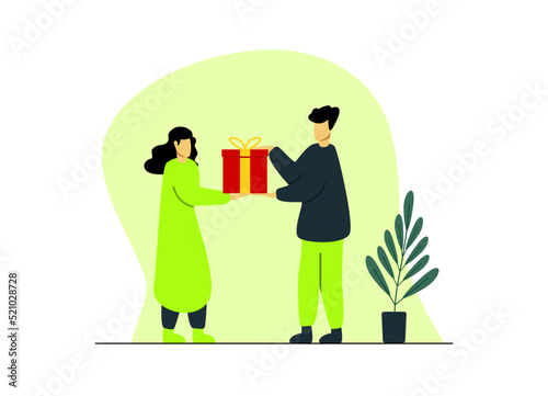 Gift handover