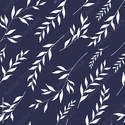 Pattern of curved twigs on ...