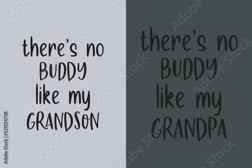 Grandpa and grandson matching t shirt