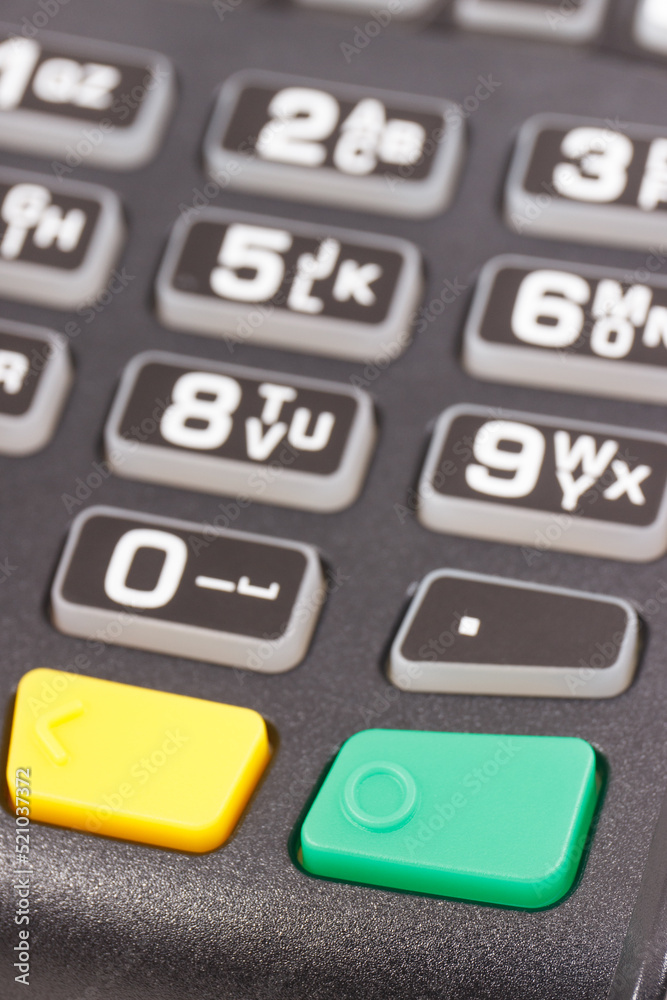 Payment terminal, credit card reader using for cashless paying Payment terminal, credit card reader using for cashless paying