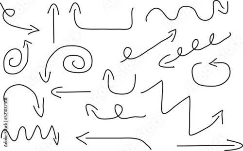 Líneas divisorias hechas a mano. Iconos de vector