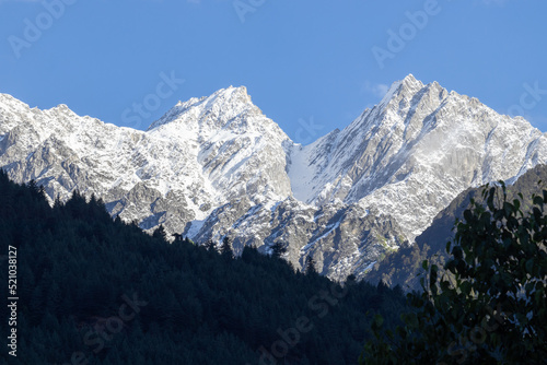 Himalayan mountain peaks © soumen